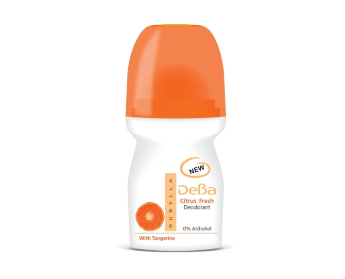 Дезодорант (ролик) Citrus Fresh 50 мл жін. DeBa