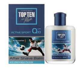 Бальзам після гоління Q10 Active для нормальної шкіри 100мл, Top Ten Болгарія