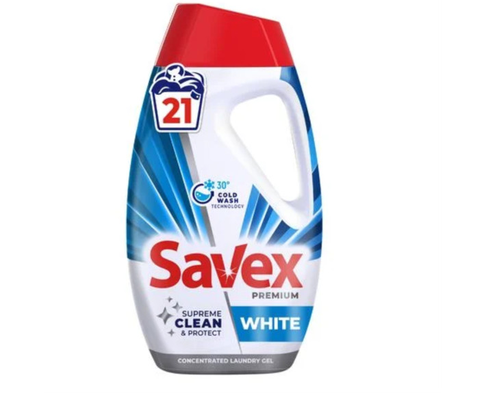 Заcіб для прання рідкий 0.945л SAVEX Premium WHITES&COLORS
