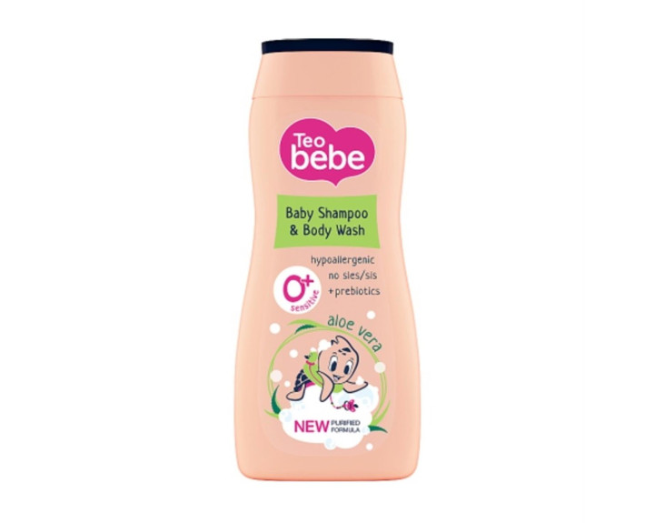 Шампунь та гель для душу Teo bebe 200мл ALOE