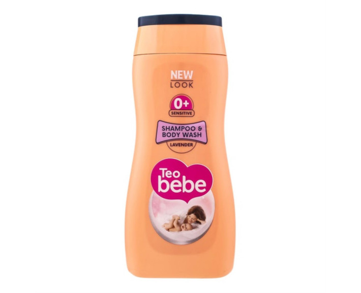Шампунь та гель для душу Teo bebe 200мл ЛАВАНДА