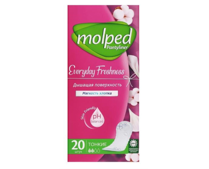 Щоденні прокладки MOLPED Everyday  Freshness 20 шт.