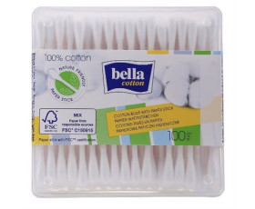 Ватні палички Bella Cotton 100 шт п/е уп