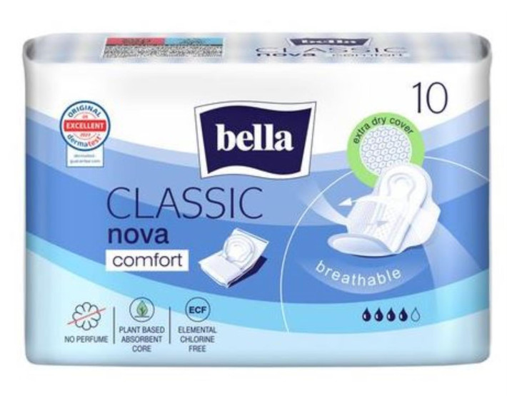 Гігієнічні прокладки Bella Classic NOVA COMFORT 10шт