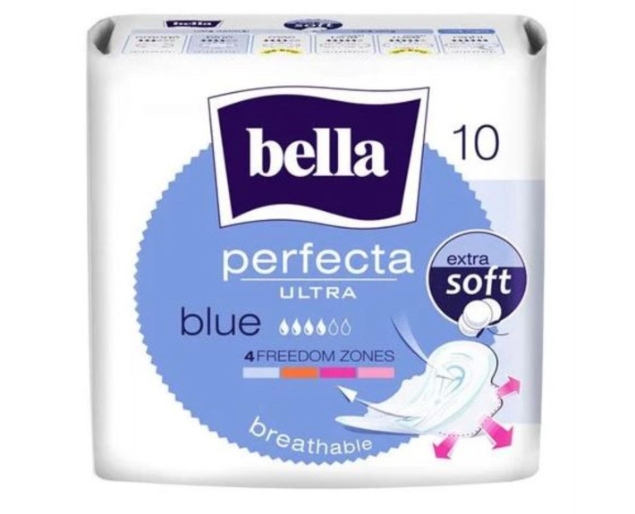 Гігієнічні прокладки 10шт., Bella Perfecta Ultra Blue