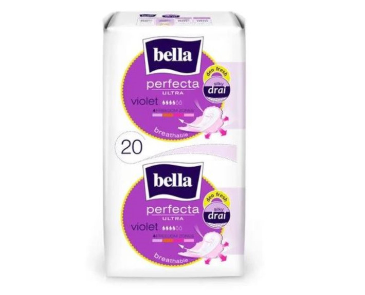 Гігієнічні прокладки 20шт., Bella Perfecta Ultra Violet Deo Fresh Silky Dray