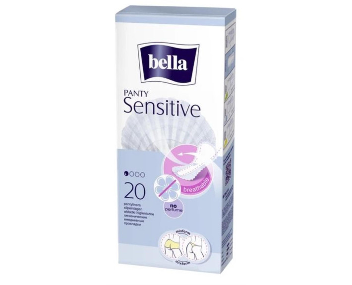 Щоденні прокладки 20шт., Bella Panty Sensitive