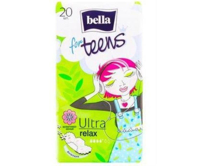 Щоденні прокладки 20 шт Bella Panty for Teens Relax