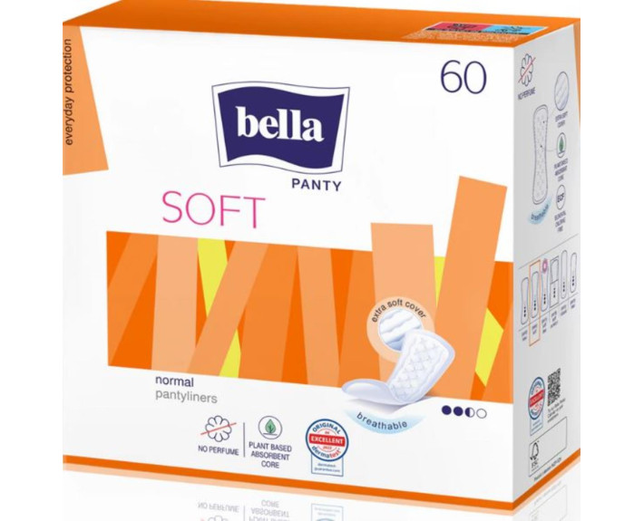 Щоденні прокладки Bella Panty Soft 60шт