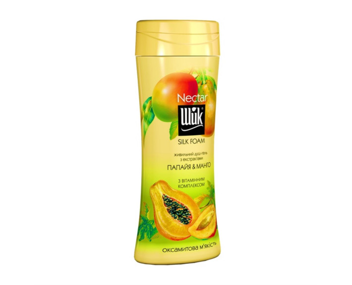 Гель-душ Nectar 250мл живильн  Папайя & манго (пляшка)