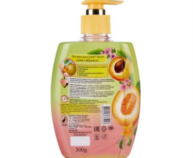 Рідке гель-мило Nectar 300мл Диня та Абрикос (бут. с дозат)//24