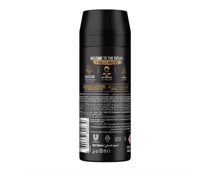 Дезодорант аер лезер енд кукіс 150 мл Axe