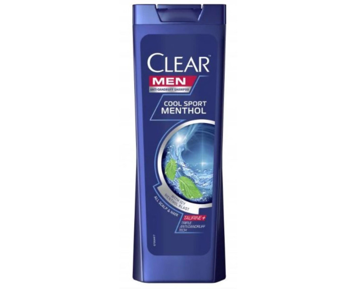 Шампунь пр/лупи д/чол льод свіж з мент 400 мл Clear VA