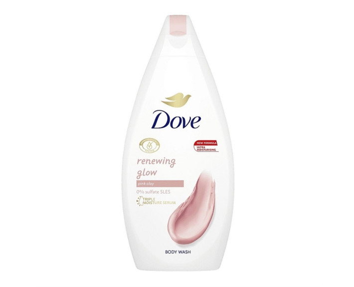Крем-гель для душа с восстанавливающей розовой глиной 250 мл Dove