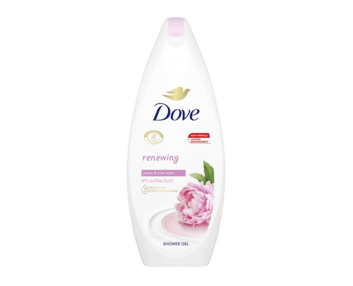 Крем-гель для душу півонія і тр олія 250 мл Dove