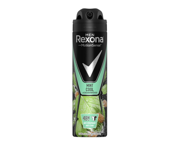 Антиперспірант  аерозоль крижана м'ята та кедр 150 мл  Rexona Men