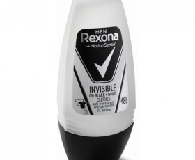 Антиперспірант кульковий invisible для чорн і біл 50 мл Rexona Men