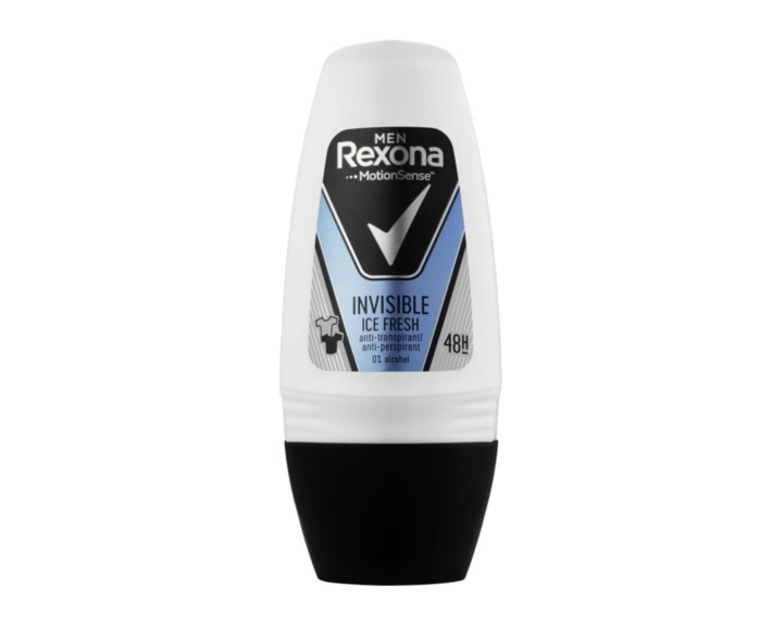 Антиперспірант кульковий прозорий лід 50 мл Rexona