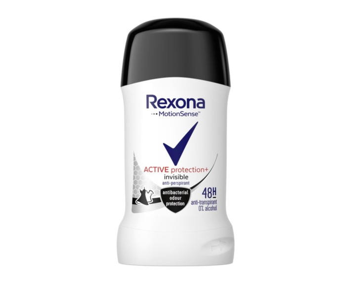 Антиперспирант олівець активний захист та невид на чорн і біл 40 мл Rexona
