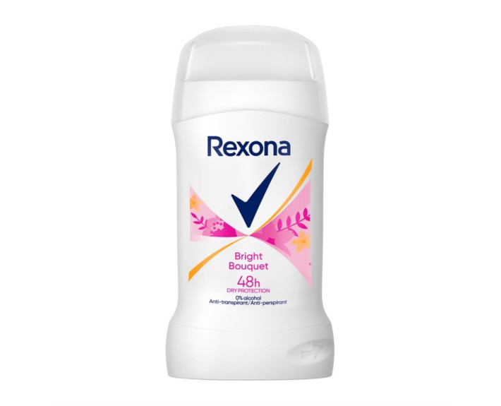 Антиперспірант олівець яскравий букет 40 мл Rexona
