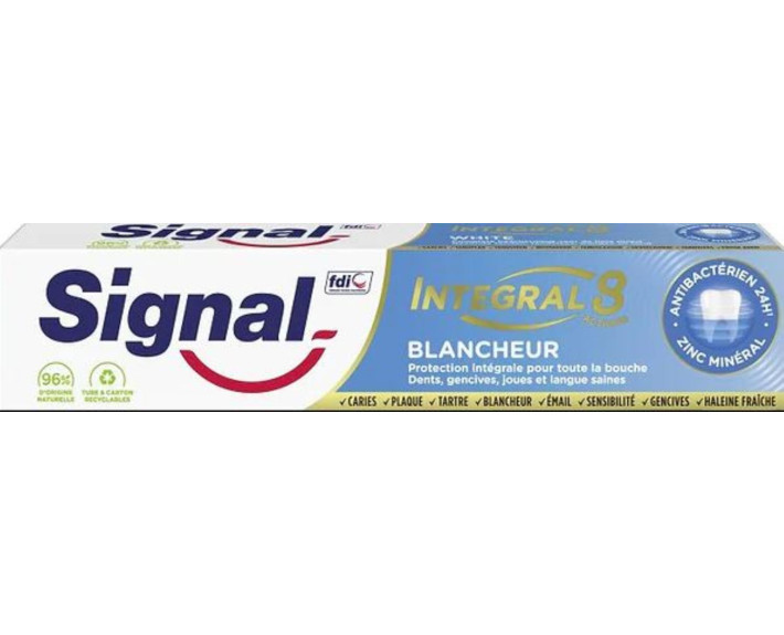 Зубна паста integral 8 відбілювання 75 мл Signal