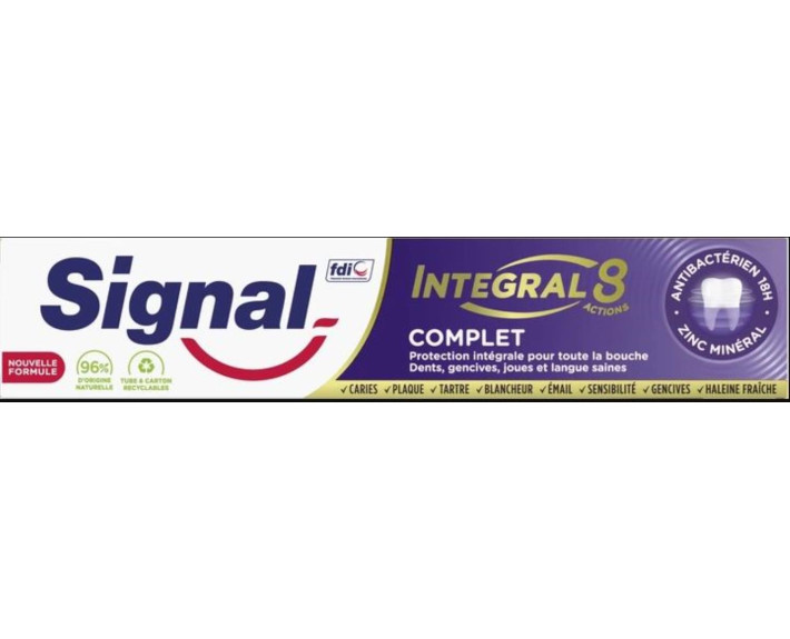 Зубна паста integral 8 комплексний догляд 75 мл Signal