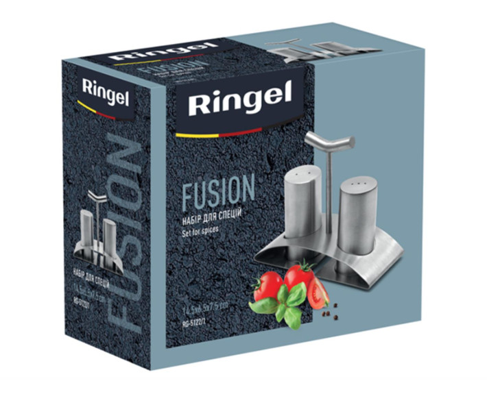 Спецівниця RINGEL Fusion Набір 3 пр для солі та перцю