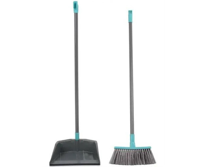 Совок IDEA HOME DS-868 Blue з щіткою 84 см