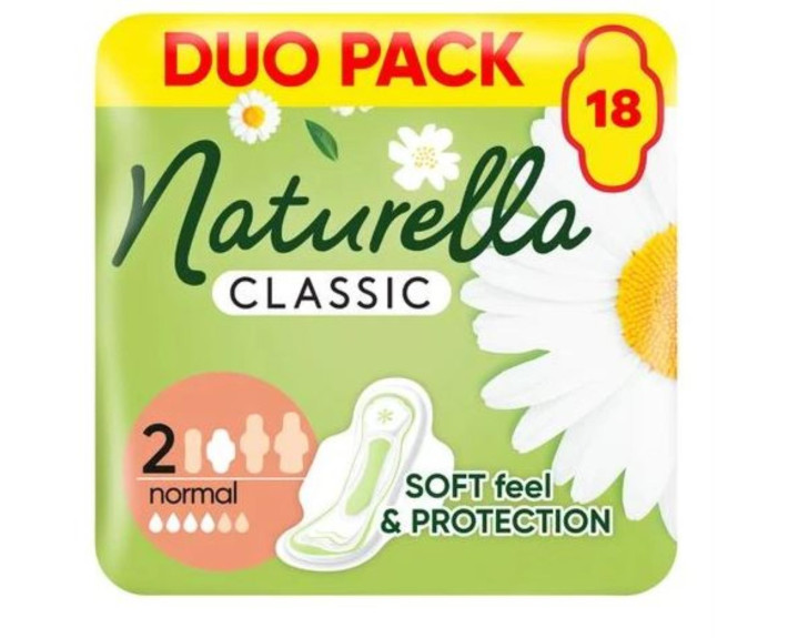 Прокладки гигиенические ароматизированные 18 шт. NATURELLA CLASSIC Normal Duo