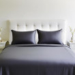 Набор постельного белья Monoton Dark Grey, ранфорс, полуторный, ТМ SoundSleep, Украина