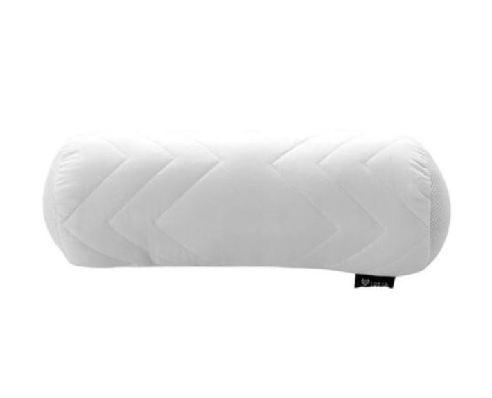 Подушка валик NORDIC COMFORT 15х40 см с воздухопроницаемым вкладышем (белая) ТМ IDEIA
