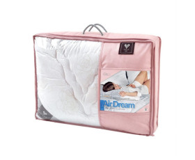 Ковдра AIR DREAM 155*210 CLASSIC оконтована ЛІТО (молоко)