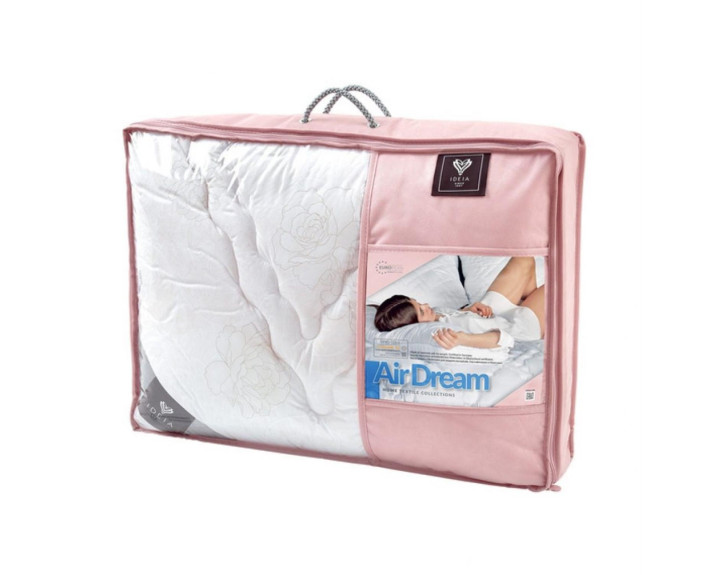Ковдра AIR DREAM 155*210 CLASSIC оконтована ЛІТО (молоко)