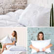 Подушка ALOE VERA 50х70 см с пропиткой алоэ ТМ IDEIA