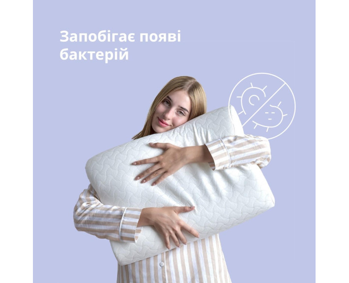 Ортопедическая подушка MEMORY FOAM 59х43х12 см с эффектом памяти ТМ IDEIA