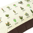 Подушка ДЕКОРАТИВНА CACTUS 35*53 з вишивкою