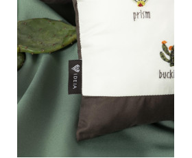 Подушка ДЕКОРАТИВНА CACTUS 35*53 з вишивкою