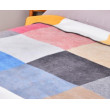 Плед покривало Kassandra 150x200 см бавовняне TM IDEIA 450 гр/м2 (квадро)