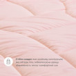 Набір OASIS євро: ковдра 200*220 щ.250 + 2нав-ки стеб 50*70 + прост 220*240 (пудра)