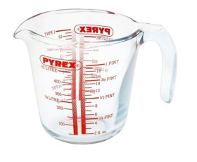 Мірна кружка 0,25л, PYREX Kitchen lab Чехія