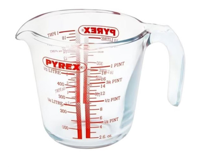 Мірна кружка 0,25л, PYREX Kitchen lab Чехія