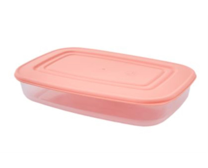 Контейнер для харч.продуктів (прямокут.) 0,95л (/пр./абрикос.)