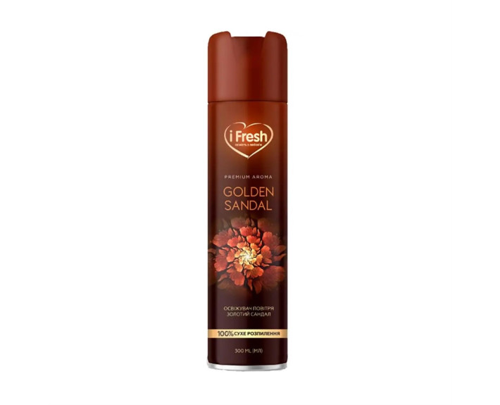 Освіжувач повітря premium aroma golden sandal 300 мл iFresh