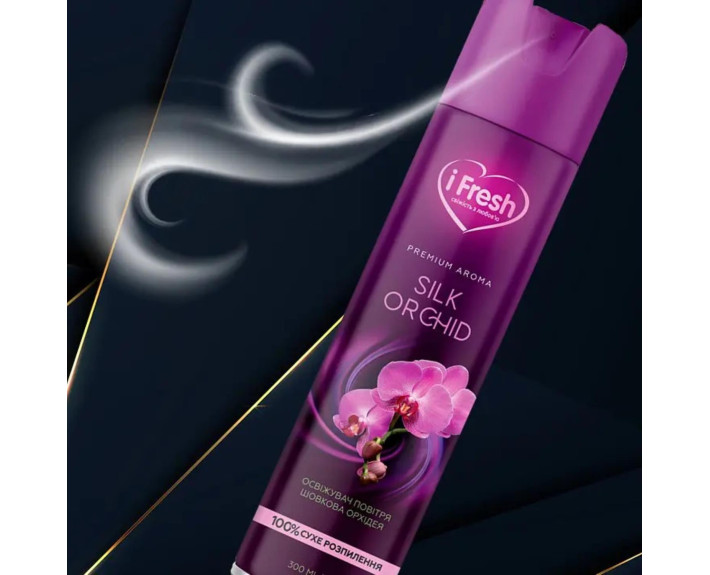 Освіжувач повітря premium aroma silk orchid 300 мл iFresh