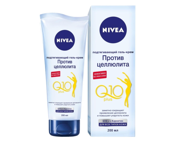 Гель-крем проти целюліт Q10 plus 200 мл Nivea body