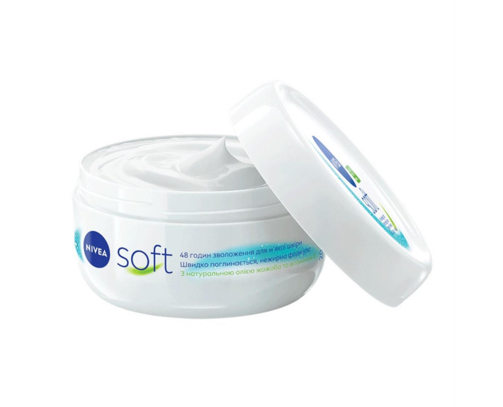 Крем зволожуючий  200 мл Nivea creme soft інтенсивн