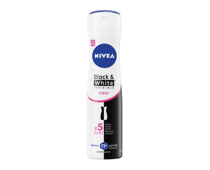 Антиперспирант чорний та білий, не прозорий від Nivea 150 мл Nivea deo