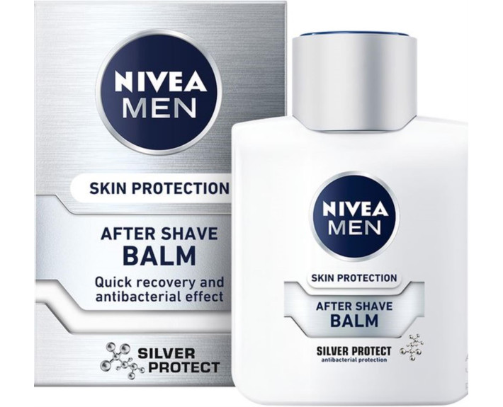 Бальзам після/гол срібний захист з антибак еф 100 мл Nivea for men