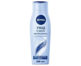 Шампунь м'який догляд та турбота 250 мл Nivea hair care