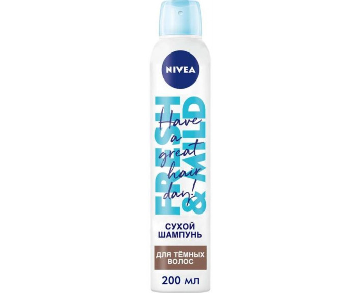 Шампунь сухий д/темн волос 200 мл Nivea hair care